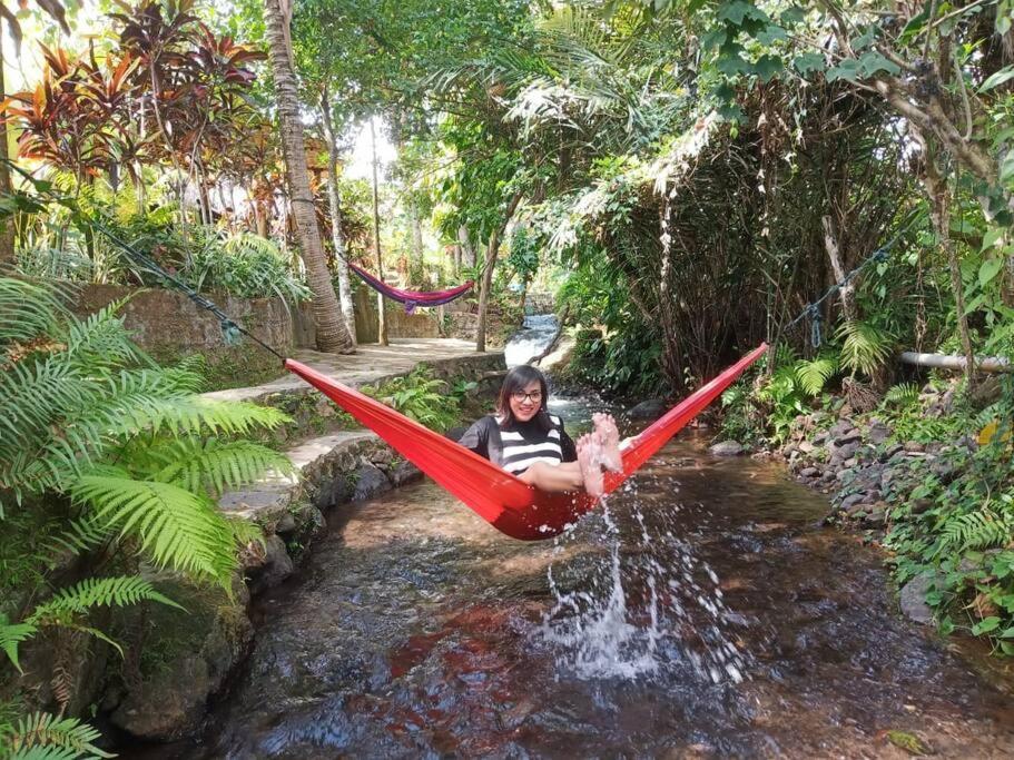 Eco Hut By Valley And 7 Waterfalls Villa Ambengan Buitenkant foto